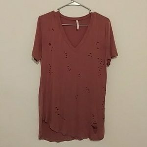 (L) t shirt, dress up or down